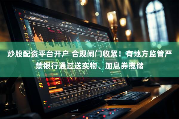 炒股配资平台开户 合规闸门收紧！有地方监管严禁银行通过送实物、加息券揽储